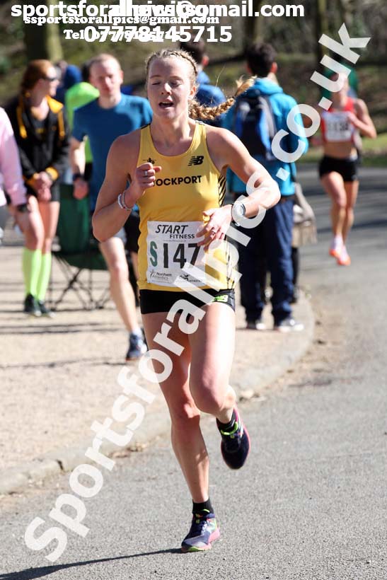 Senior womens Northern 6 Stage Road Relay Champs., Birkenhead Park. Photo: David T. Hewitson/Sports for All Pics